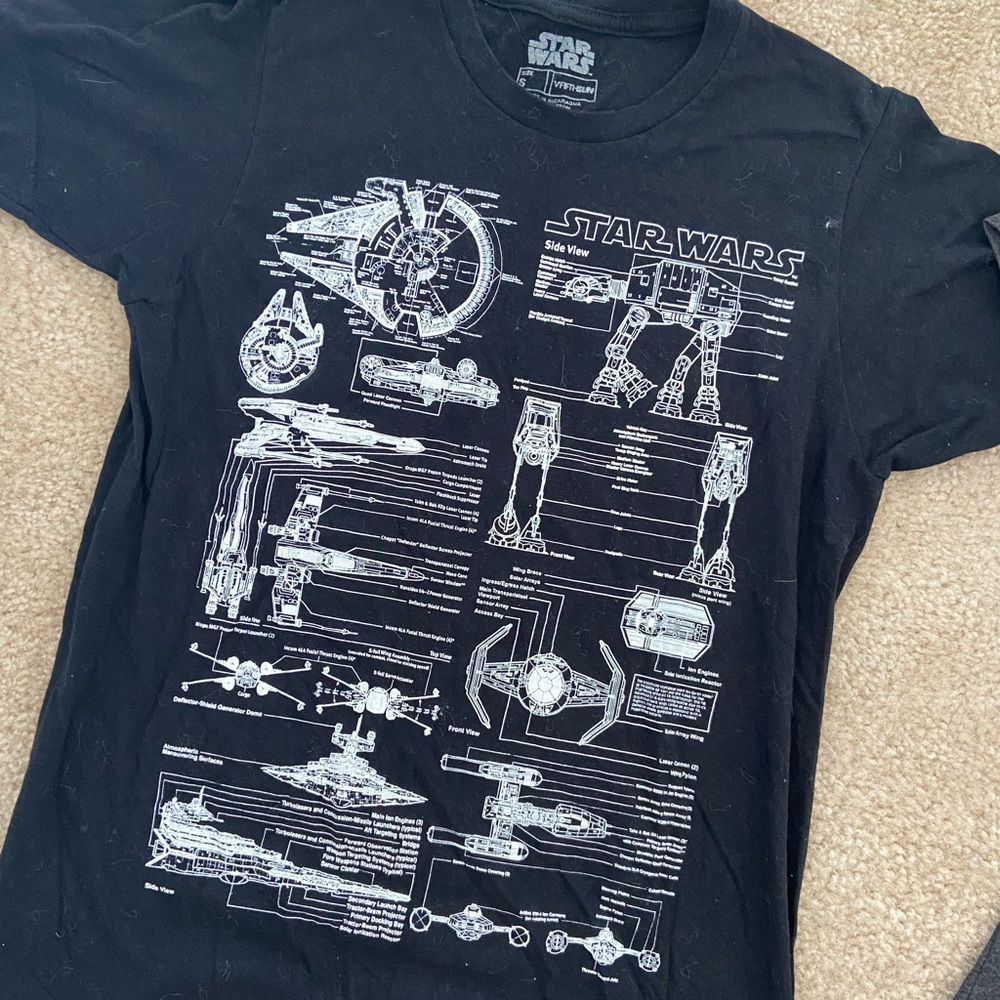 Multiple T Shirts